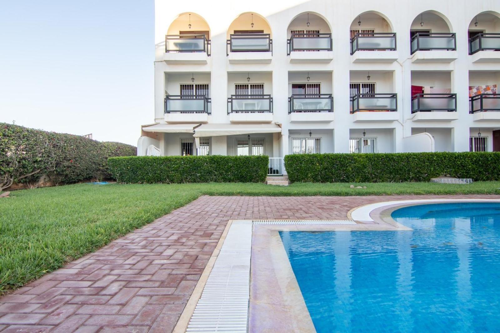 Prime Apt Near Beach With Pool, Amenities, Activities Deals Agadir Extérieur photo