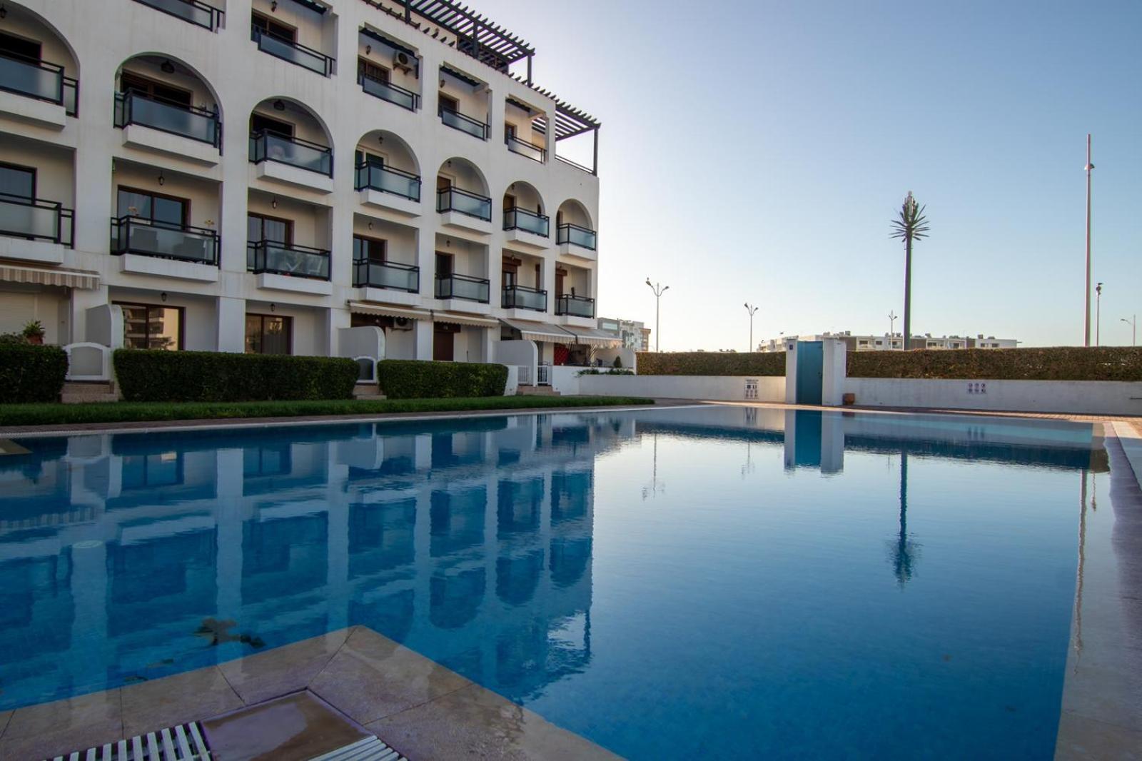 Prime Apt Near Beach With Pool, Amenities, Activities Deals Agadir Extérieur photo